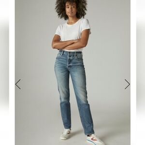 Lucky Brand Drew Mom Jean High-rise